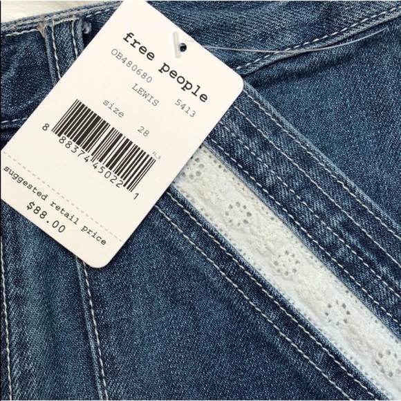 Free People Blue Solid Mini Shorts - Picture 5 of 8